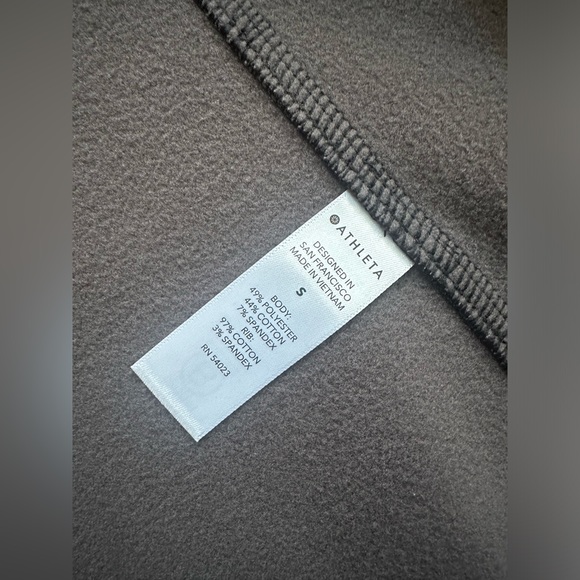 Athleta Triumph Camp Zip Up Hooded Sweatshirt - Picture 5 of 8